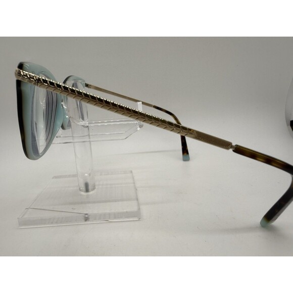 Tiffany & Co. Reading Glasses TF 2194 8134 54-16 Black Blue & Gold Frame & Case - Picture 5 of 15